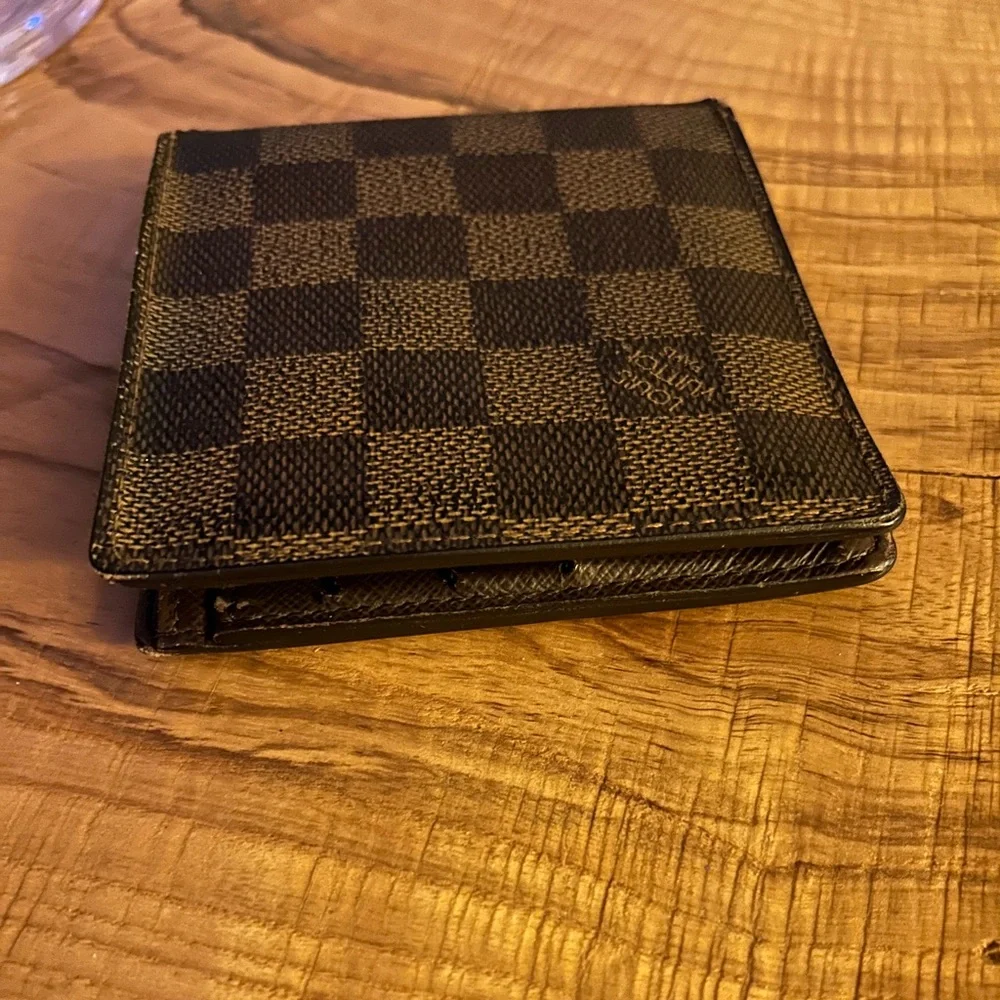 Louis Vuitton Men’s Wallet Damier Ebene - Picture 1 of 8